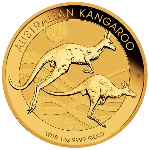 Gold Kangaroo Coin 2018 - 1oz